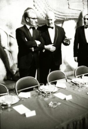 ShahanshahDinnerUniversityChicagoOrientalInstitutePresidentGeorgeBeadle14June1968.jpg
