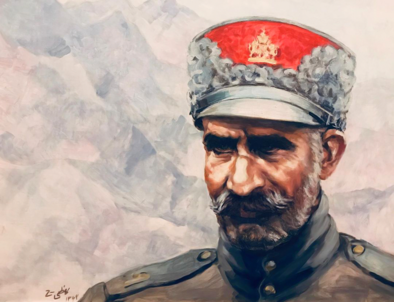 پرونده:Reza Shah portrait Painting.png