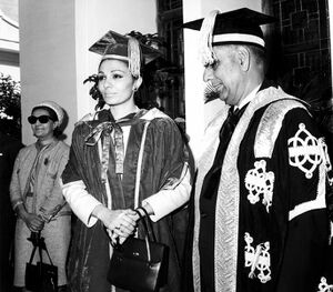 ShahbanouDoctoralDegreeUniversityAgraIndia7January1969b.jpg