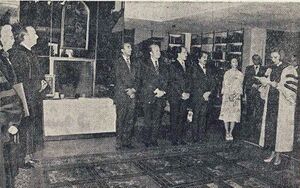 ShahbanouHonoraryDoctorLaws AmericanUniversityNiavaranPalace24Khordad1354b.jpg