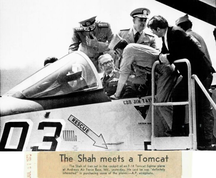 پرونده:ShahanshahAryamehrTesting F-14July27AndrewsAirbase1973.jpg