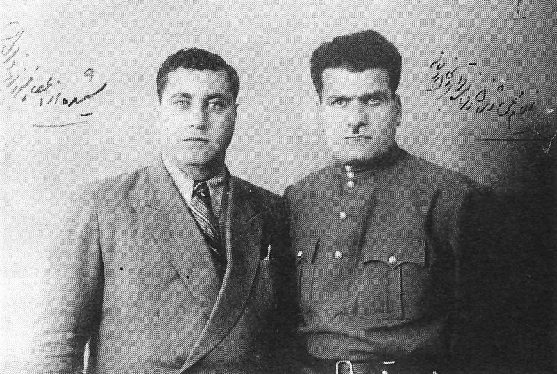 پرونده:TudehPartyGholamYahyaDaneshian va AliShamideh.jpg