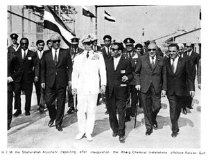 ShahanshahAryamehrAfterInaugurationKhargInspecting1348.jpg